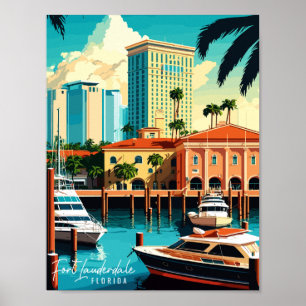 Fort Lauderdale Florida Poster