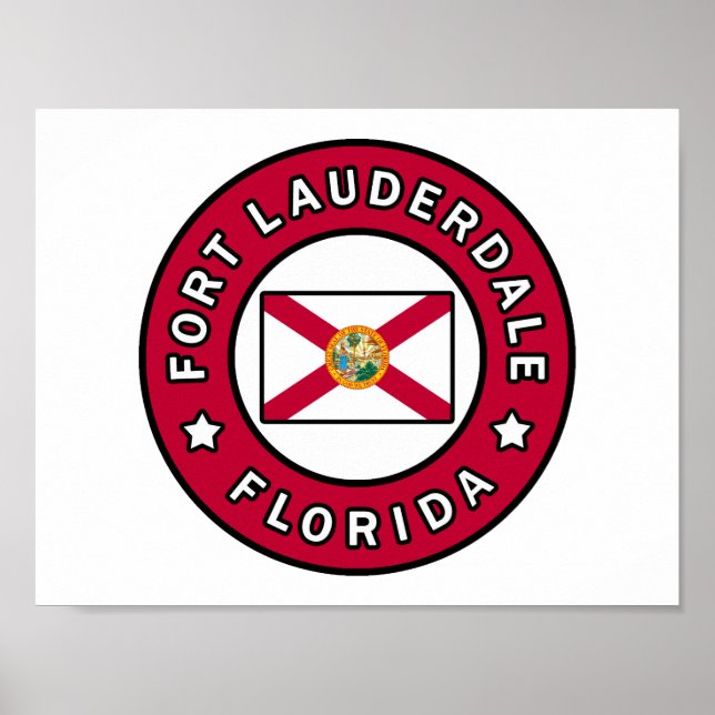 Fort Lauderdale Florida Poster (Vorne)