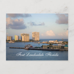 Fort Lauderdale Florida Postkarte