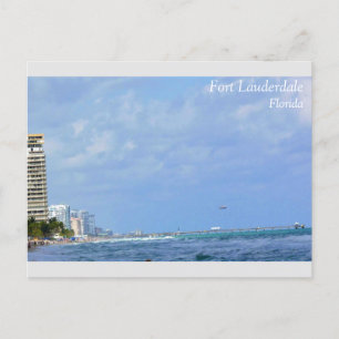 Fort Lauderdale, Florida Postkarte