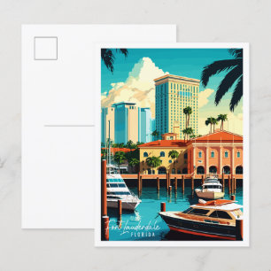 Fort Lauderdale Florida Postkarte