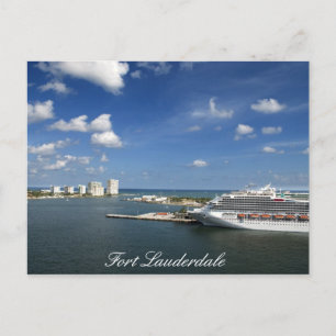 Fort Lauderdale Florida Postkarte