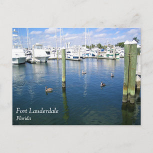 Fort Lauderdale, Florida Postkarte