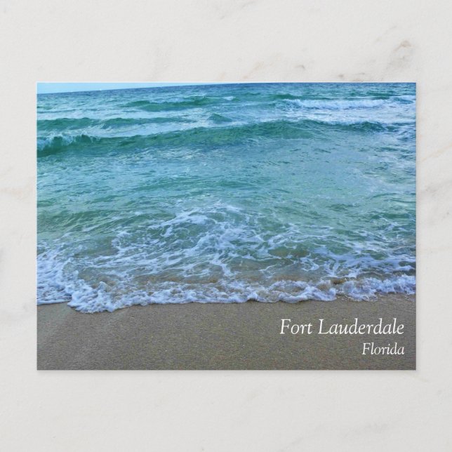 Fort Lauderdale, Florida Postkarte (Vorderseite)