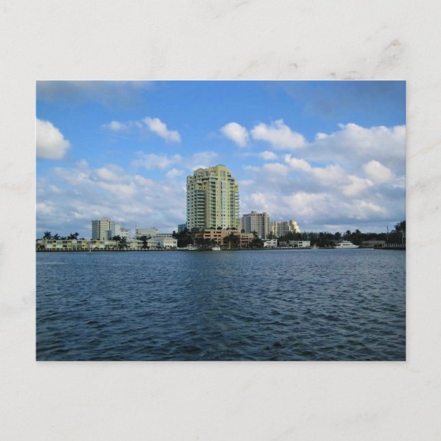 Fort Lauderdale, Florida Postkarte (Vorderseite)