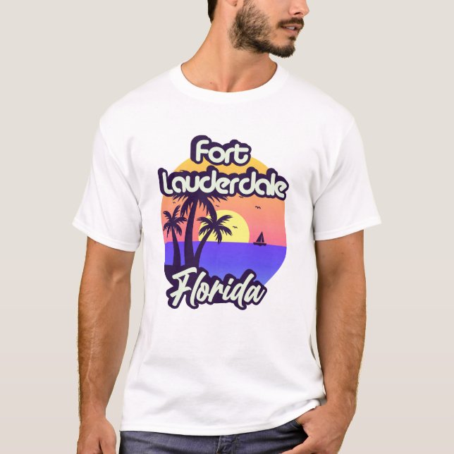 Fort Lauderdale Florida T-Shirt (Vorderseite)