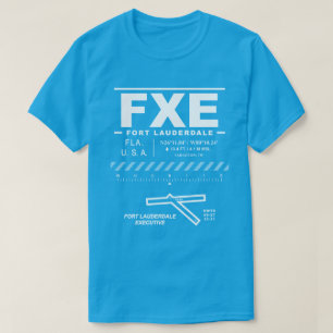 Fort Lauderdale Führungskraft Flughafen FXE T - Sh T-Shirt