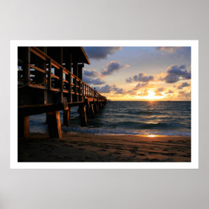 Fort Lauderdale-Pier II Poster