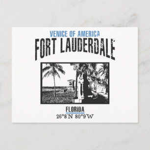 Fort Lauderdale Postkarte
