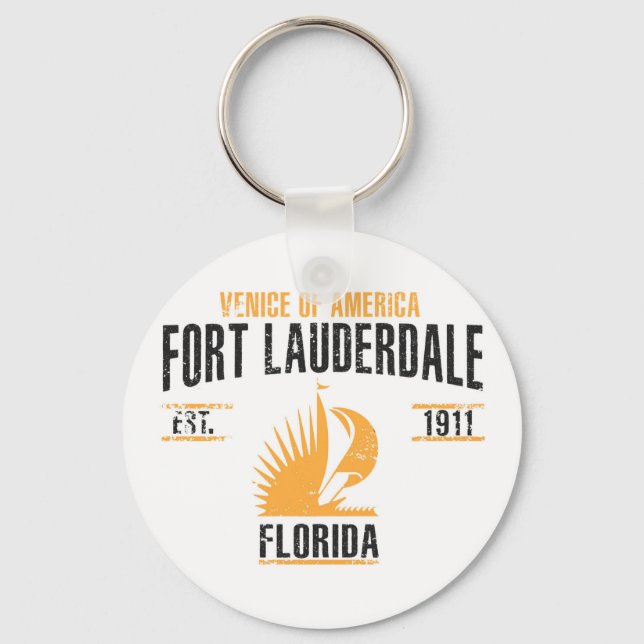 Fort Lauderdale Schlüsselanhänger (Vorderseite)