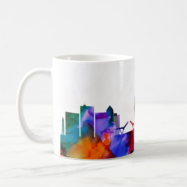 Fort Lauderdale Skyline Kaffeetasse (Links)