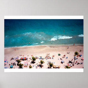 Fort Lauderdale-StrandluftMeerblickphotographie Poster