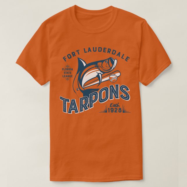 Fort Lauderdale Tarpons T-Shirt (Design vorne)