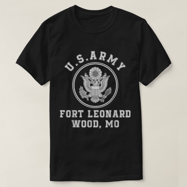 Fort Leonard Wood Basic Training Missouri T-Shirt (Design vorne)