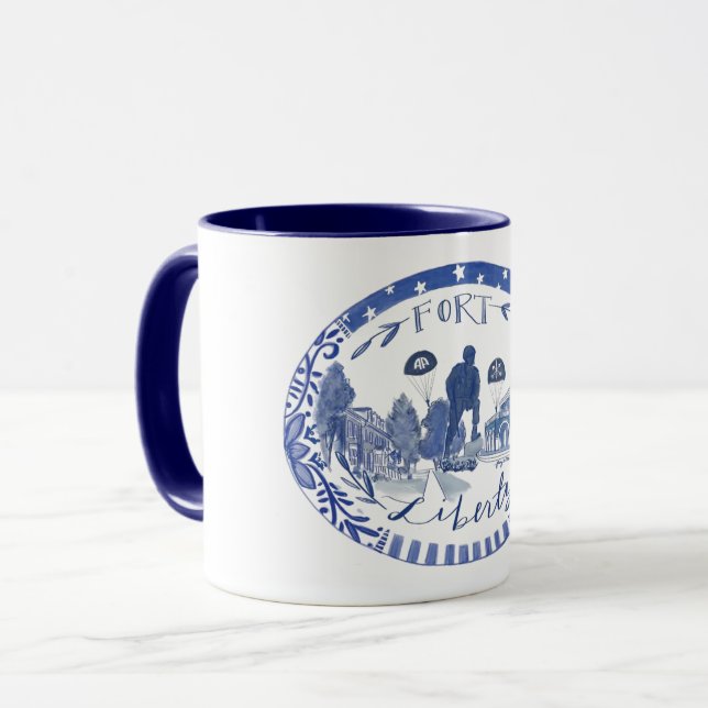 Fort Liberty Coffee Tasse (Vorderseite Links)