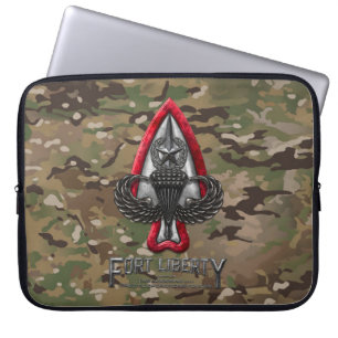 Fort Liberty OCP Camouflage 15" Laptop-Sieb Laptopschutzhülle