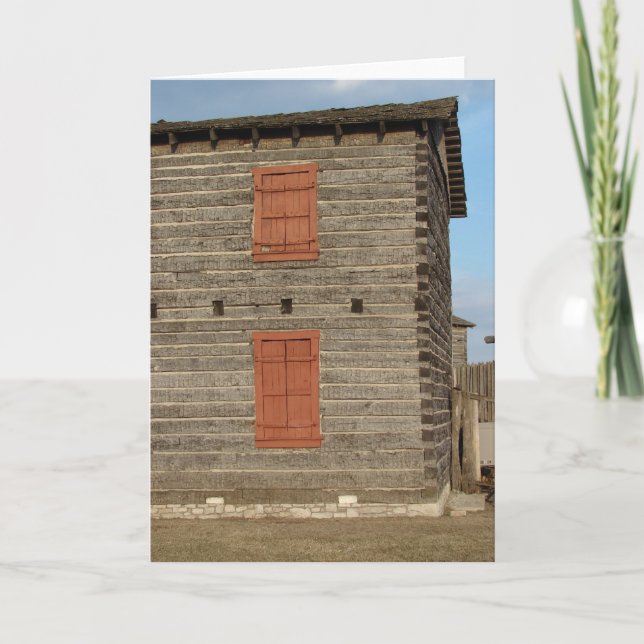 Fort Madison, Iowa Karte (Vorderseite)