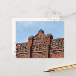 Fort Madison, Iowa Old Brick Gebäude und Sky Postkarte