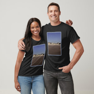 Fort-Mahon-Plage, Frankreich, Retro T-Shirt