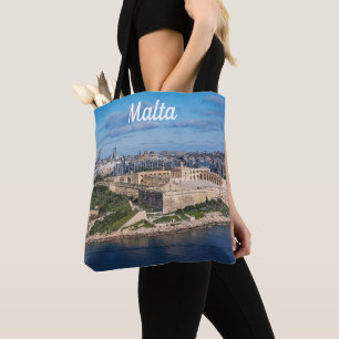 Fort Manoel und Sliema aus Valletta, Malta