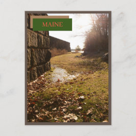 Fort McClary Staat Historic Site Maine Nature Postkarte