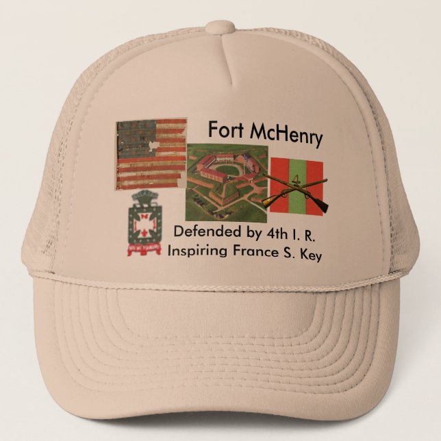 Fort McHenry, 4. I.R. Truckerkappe (Vorderseite)