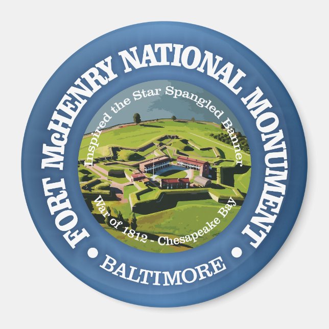 Fort McHenry (NM) Magnet (Vorne)