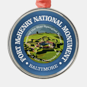 Fort McHenry (NM) Ornament Aus Metall