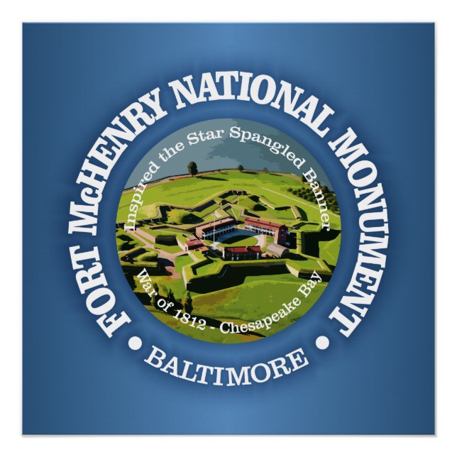 Fort McHenry (NM) Poster (Vorderseite)