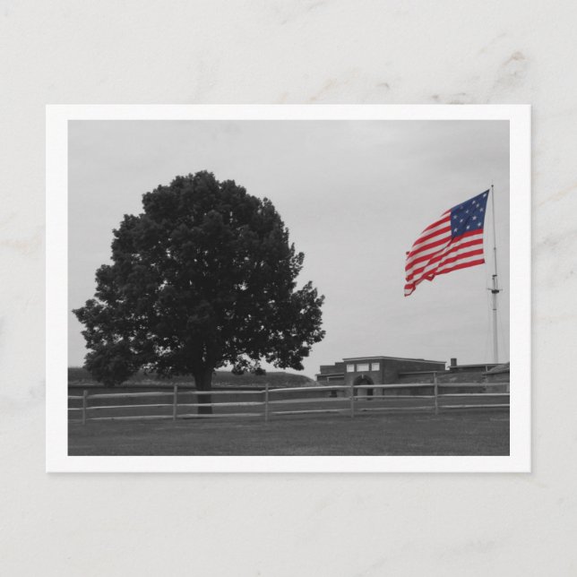Fort McHenry Postkarte (Vorderseite)