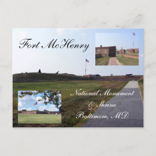 Fort McHenry Postkarte