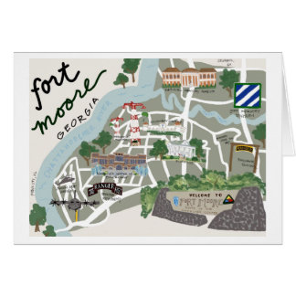 Fort Moore Grußkarte