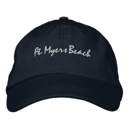 Fort Myers Beach bestickt Florida Baseball Hat Bestickte Baseballkappe
