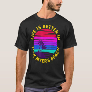 Fort Myers Beach Design T-Shirt