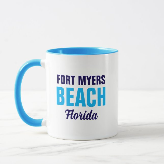 Fort Myers Beach Florida Coffee Mug Tasse (Links)