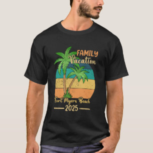 Fort Myers Beach Florida Familienurlaub 2025 Somme T-Shirt