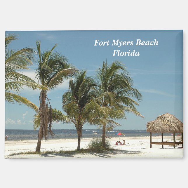 Fort Myers Beach, Florida Magnet (Vorderseite)