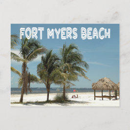 Fort Myers Beach Florida Scene Postkarte