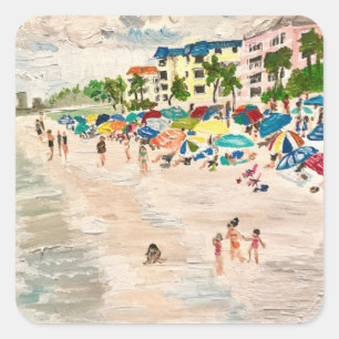 "Fort Myer's Beach" Florida Sticker