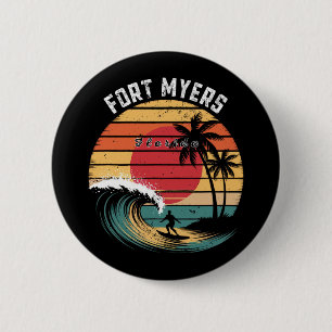 Fort Myers Beach Florida Strand Surfen Button