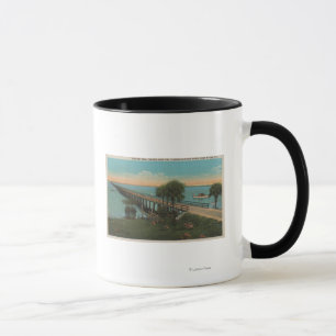 Fort Myers, Florida - Ansicht von Tamiami Spur Tasse