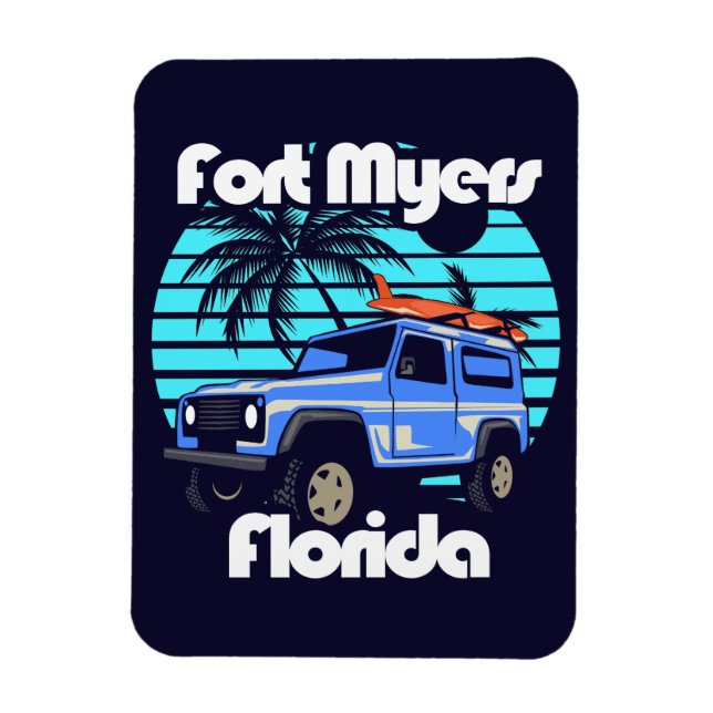 Fort Myers Florida Magnet (Vertikal)
