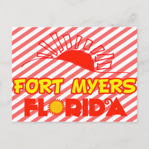 Fort Myers, Florida Postkarte