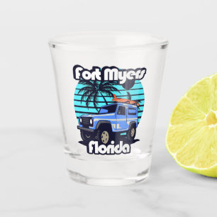 Fort Myers Florida Schnapsglas
