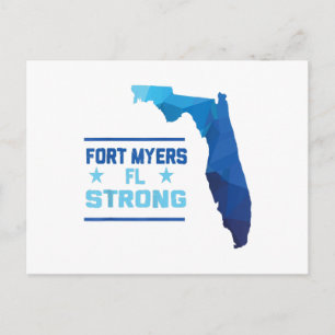 Fort Myers Florida Stark Postkarte