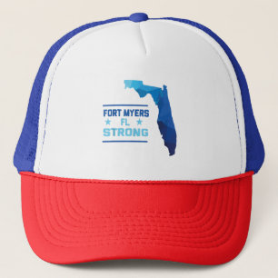 Fort Myers Florida Stark Truckerkappe