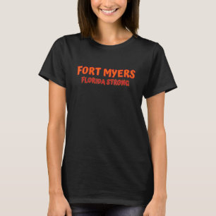 Fort Myers Florida Stärke der Gemeinschaft T-Shirt