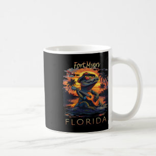 Fort Myers Florida Urlaub Süßer Alligator Kaffeetasse