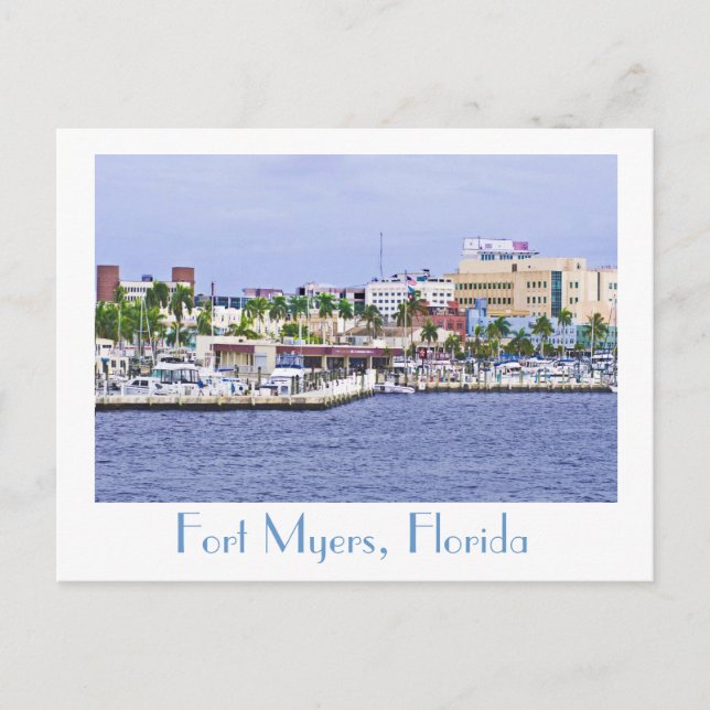 Fort Myers, Florida, USA Postkarte (Vorderseite)