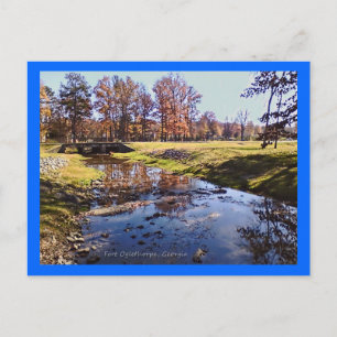 Fort Oglethorpe, Georgia (Foto von Bill2) Postkarte